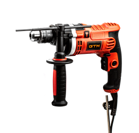 Дриль GTM уд. DI 13/750ER(M) 750Вт, 0-3200об/хв, патрон 13мм, 13/18/32мм